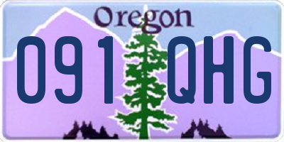 OR license plate 091QHG