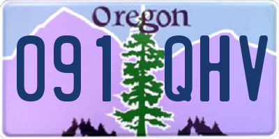OR license plate 091QHV
