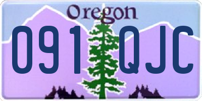 OR license plate 091QJC