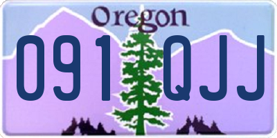 OR license plate 091QJJ