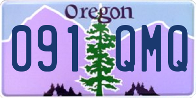 OR license plate 091QMQ