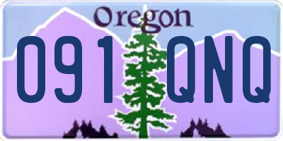 OR license plate 091QNQ