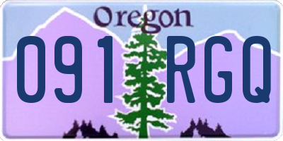 OR license plate 091RGQ