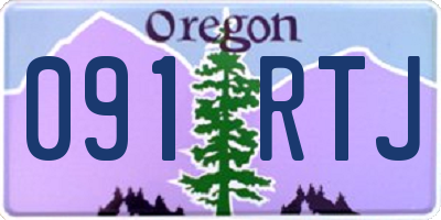OR license plate 091RTJ