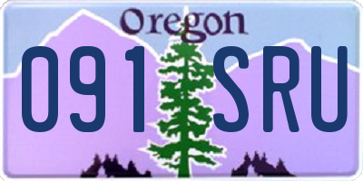OR license plate 091SRU