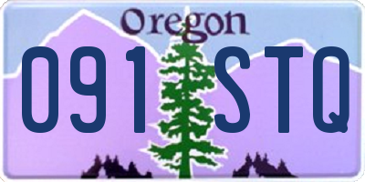 OR license plate 091STQ