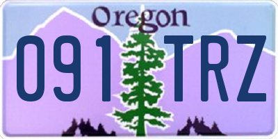 OR license plate 091TRZ