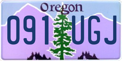 OR license plate 091UGJ