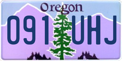 OR license plate 091UHJ