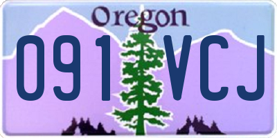 OR license plate 091VCJ