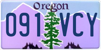OR license plate 091VCY