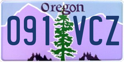 OR license plate 091VCZ