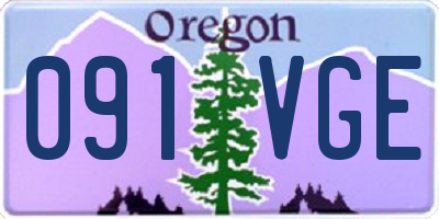 OR license plate 091VGE
