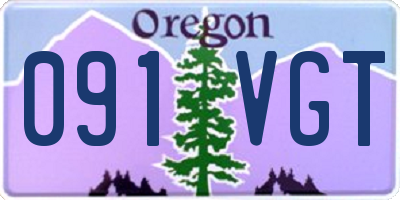 OR license plate 091VGT