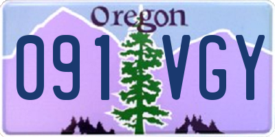 OR license plate 091VGY