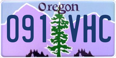 OR license plate 091VHC