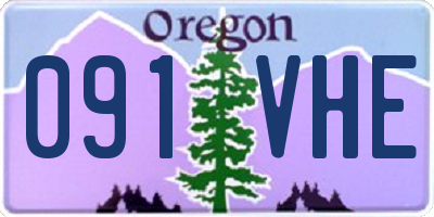 OR license plate 091VHE