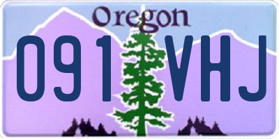 OR license plate 091VHJ