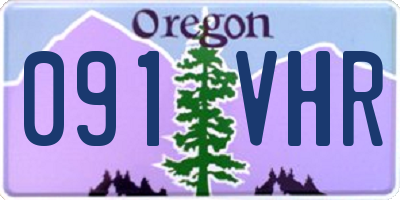 OR license plate 091VHR