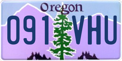 OR license plate 091VHU