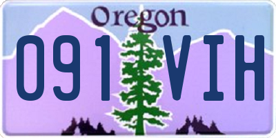 OR license plate 091VIH