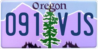 OR license plate 091VJS