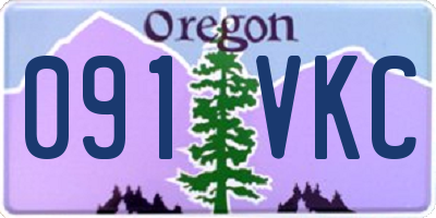 OR license plate 091VKC