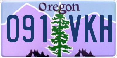 OR license plate 091VKH