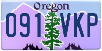 OR license plate 091VKP