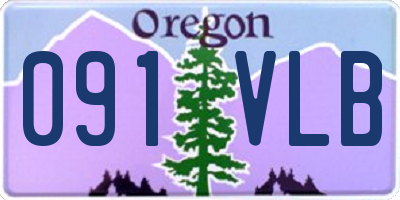 OR license plate 091VLB