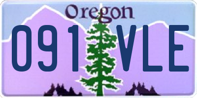 OR license plate 091VLE