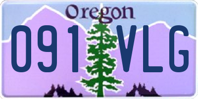 OR license plate 091VLG