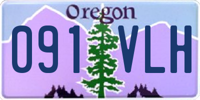 OR license plate 091VLH