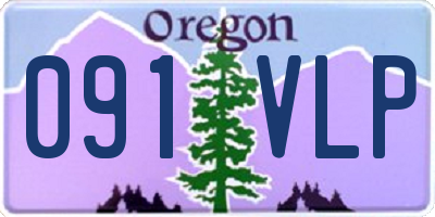 OR license plate 091VLP
