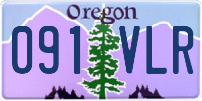 OR license plate 091VLR