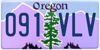 OR license plate 091VLV