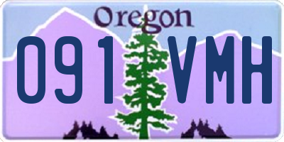 OR license plate 091VMH