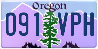 OR license plate 091VPH
