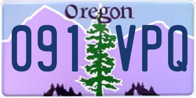 OR license plate 091VPQ