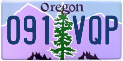 OR license plate 091VQP