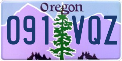 OR license plate 091VQZ