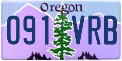 OR license plate 091VRB