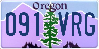 OR license plate 091VRG