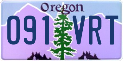 OR license plate 091VRT
