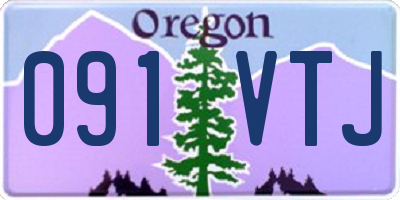 OR license plate 091VTJ