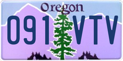 OR license plate 091VTV