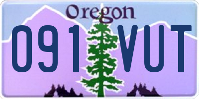 OR license plate 091VUT