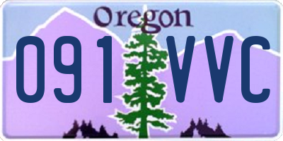 OR license plate 091VVC