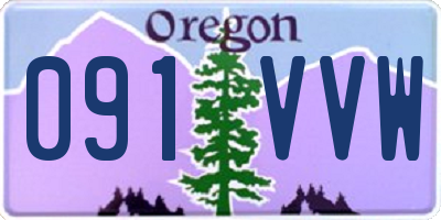 OR license plate 091VVW