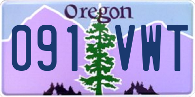 OR license plate 091VWT